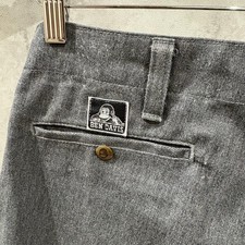Ben Davis Frisco Work Pants Gray L Usa Made No Damage