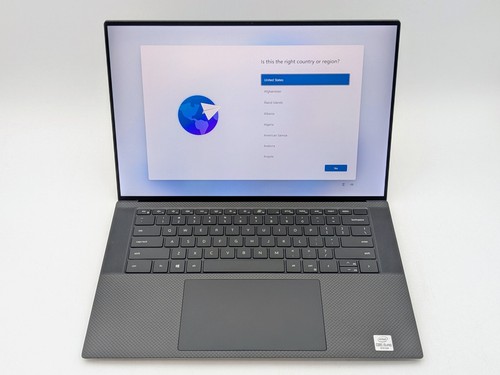 DELL PRECISION 5550 15" UHD+ 4K Touch I9-10885H 1TB 32GB W11P Quadro T2000 Max-Q - Picture 1 of 16