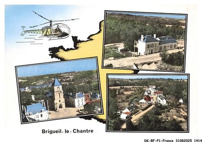 DK-BFP1-0708-86 - BRIGUEIL-LE-CHANTRE - By plane above