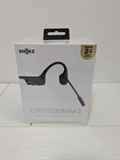 Shokz OpenComm 2 Bluetooth Bone Conduction Headset Noise-Canceling Mic W/Box