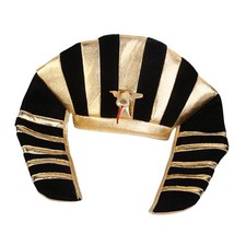 Hat Halloween Egyptian Costume Headpiece Soft and Comfortable Headdress for Role