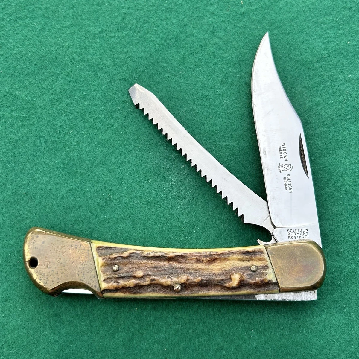 Solingen Germany In Collectible Vintage Factory Manufactured Fixed