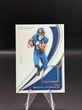2024 Immaculate Collection Michael Pittman Jr. Patch /99 Colts