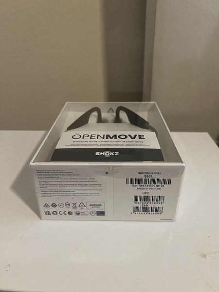 Alternate view of Shokz Openmove Water Resistant Wireless Bluetooth Bone Conduction Headphones