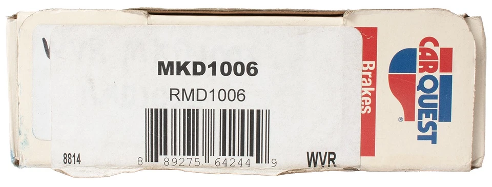 Pastillas de freno de disco traseras Carquest para camionetas Dodge Sprinter 2003-2006 identificación de pieza MKD1006 Foto 3 de 4