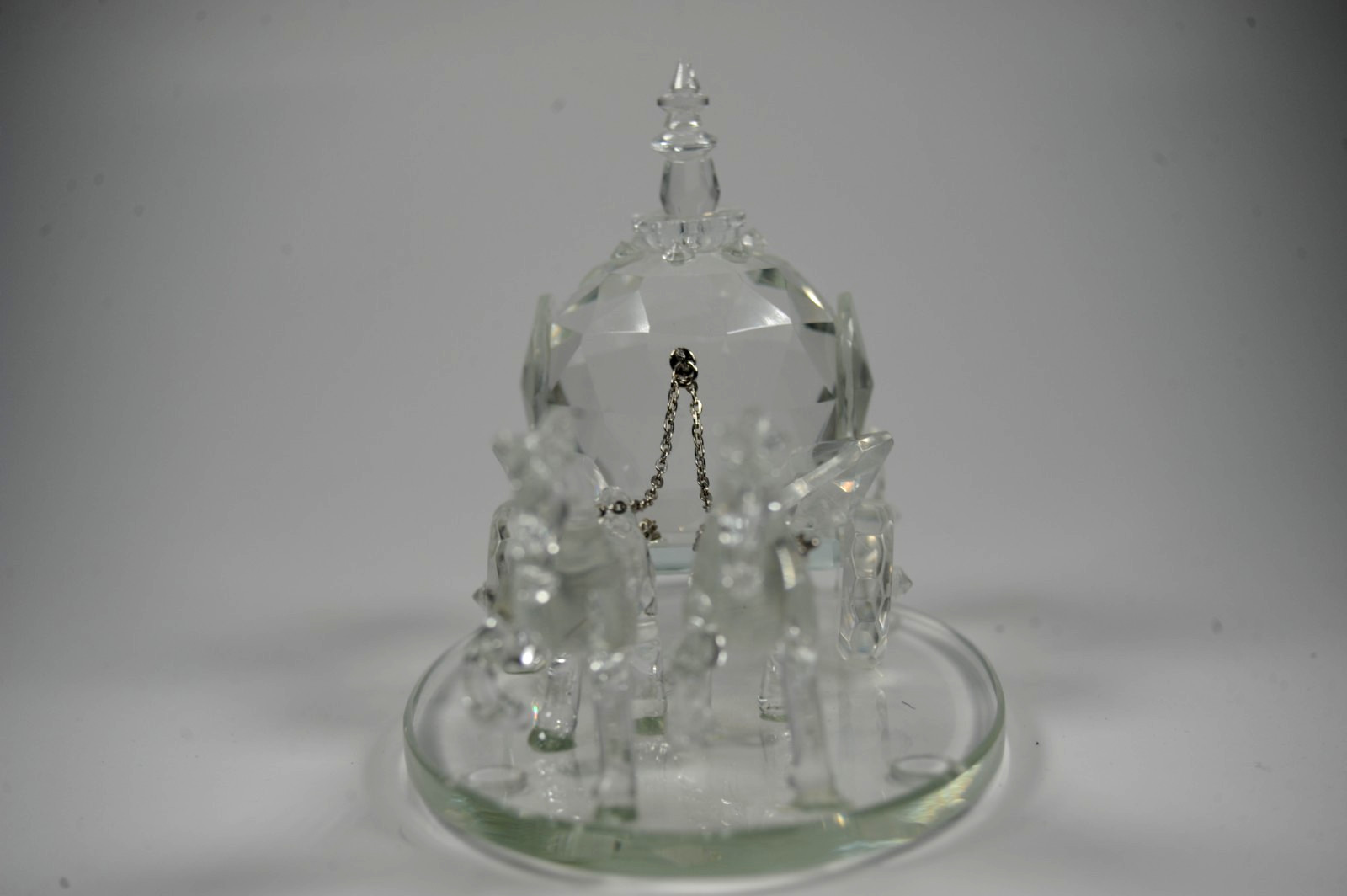 Shannon Crystal Wedding Coach Crystal Sculpture By Godinger
