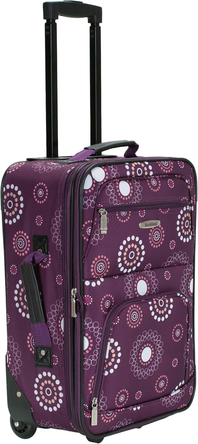Set Carry On Tote Bag Purple Pearl