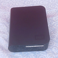 Western Digital WD My Book Live External HDD Drive USB/Ethernet Black USB Port