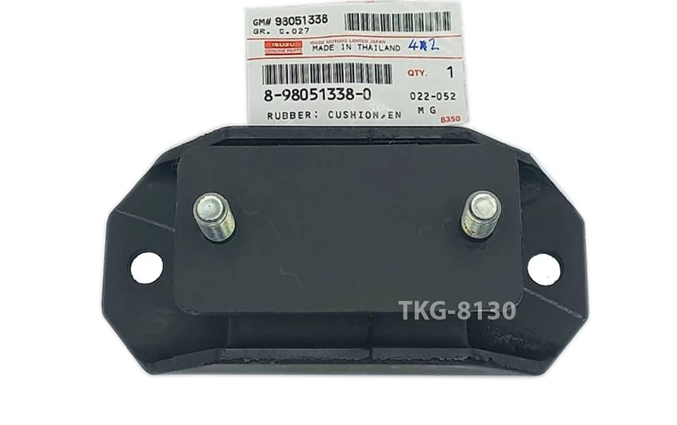 Caoutchouc de coussin de montage moteur d'origine pour Isuzu D-Max 4JA1... - Photo 3/4