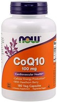 Now Foods Coenzym Q10 100 Mg WeißDorn 180 Vcaps
