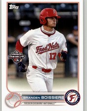 2022 Topps Pro Debut Branden Boissiere #PD-36 Fredericksburg Nationals