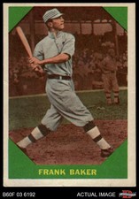 1960 Fleer #41 Home Run Baker Athletics HOF 5 - EX