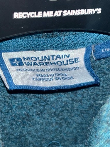 Mountain Warehouse Fleece Style Top Pullover 1/4 Zip Gr. L Large grün Pulli - Bild 10 von 10
