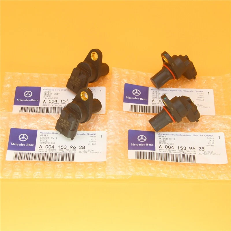 4 sensores de posición del árbol de levas A0041539628 para Mercedes Benz Series GLK350 C300 Foto 4 de 4
