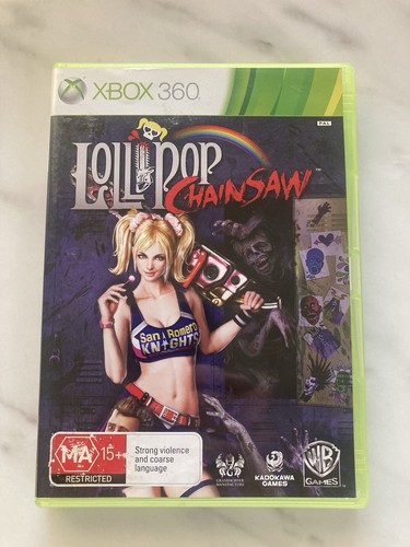 Lollipop Chainsaw (Microsoft XBOX 360, 2012) PAL Free Post