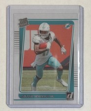 2021 Panini Clearly Donruss - Rated Rookie Jaylen Waddle #64 (RC)