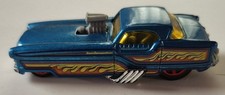 Nash Metropolitan in Metallic Blue and Flame Design : Hot Wheels PreOwned