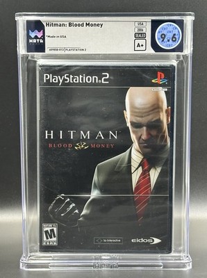 Hitman: Blood Money   WATA 9.6 A+   1st Print   PlayStation 2   Not VGA/CGC