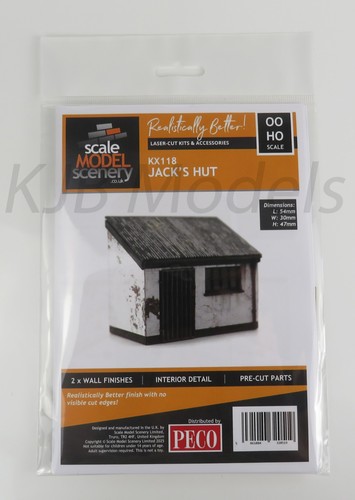 OO Scale Model Scenery By Peco - Wrapped Laser Cut Kits -House, Farm, Bridge etc - Picture 38 of 41