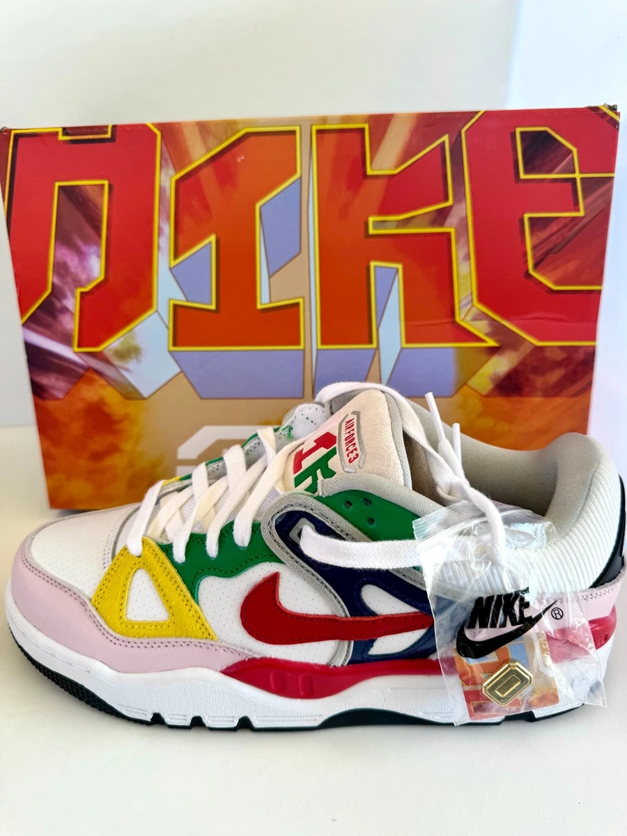 Nike Nigo x Air Force 3 SP Low White Multi-Color - огромный выбор