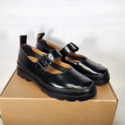Size 7.5 - Camper Brutus Mary Jane - Black Patent | eBay