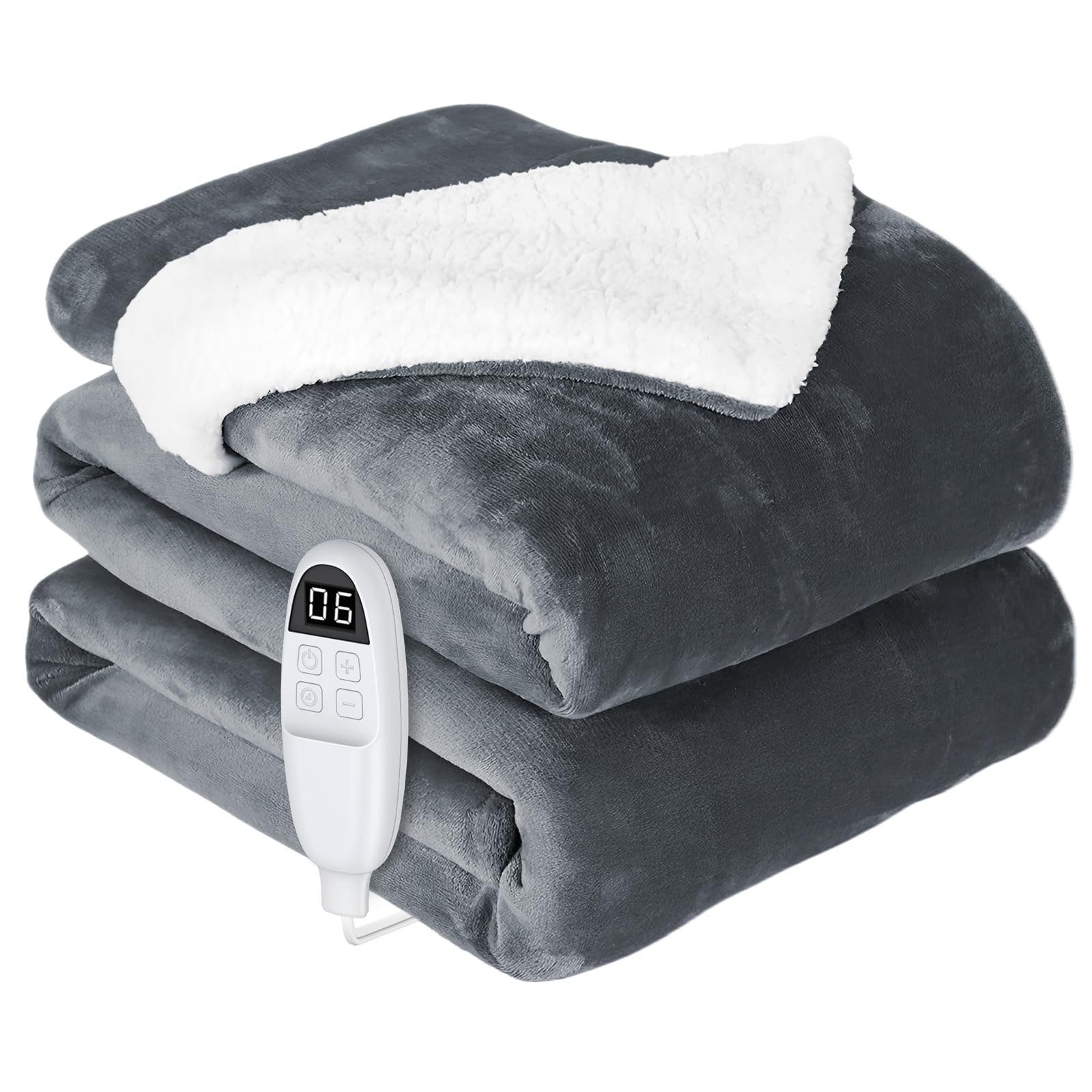 Coperta Elettrica Morbida 180x130 cm | Trasforma il Letto in un'Oasi