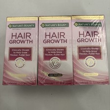 Natures Bounty ~ Hair Growth Supplement ~ 30 ...