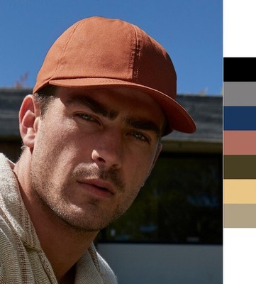 Beechfield Organic Cotton Baumwolle 6 Panel Cap umettikettierbar B54 NEW