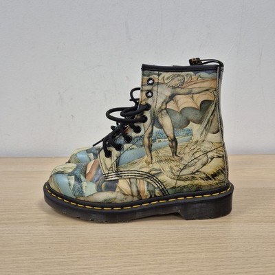 Dr Martens William Blake Tate 1460 Ankle Museum Artist Rare Boots Size Uk 5