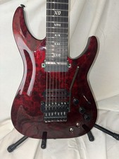 Schecter C-7 FR S Apocalypse Red Reign Sustainiac Floyd Rose Guitar w/ Hard Case