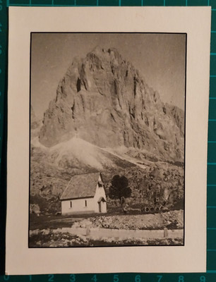 PHOTO IL SASSOLUNGO DA PASO SADDLE 1940 (F. 011 )