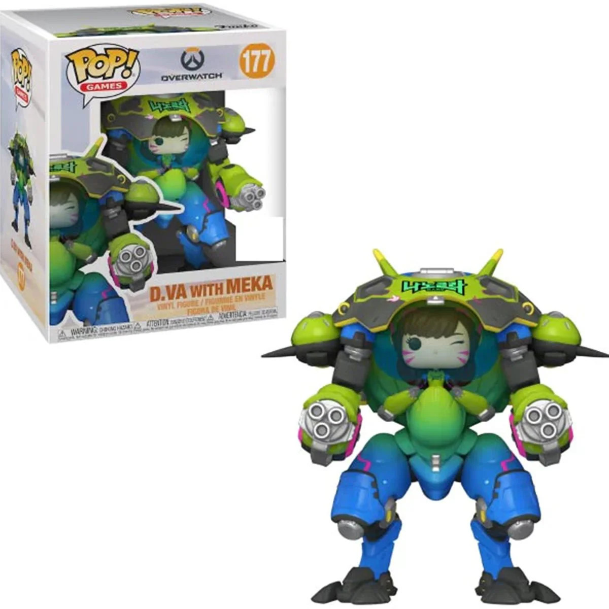 ゲームキャラクター Funko pop Overwatch D.Va Amazon.com: Funko POP Games: Overwatch D.VA & Meka 6