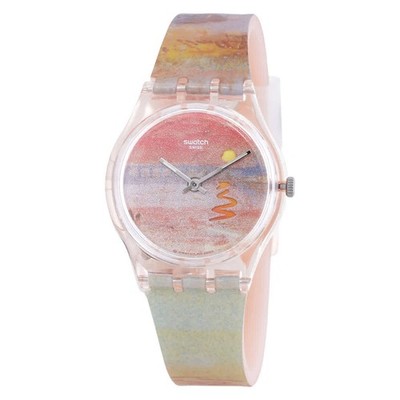 Swatch Turner's Scarlet Sunset Quartz Unisex Watch SO28Z700