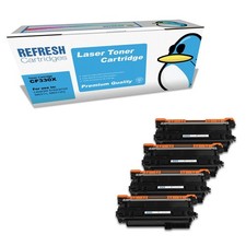 Image of Refresh Cartridges Full Set Pack 654X & 654A Toner Compatible With HP Printers