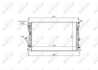 NRF MotorküHler WasserküHler 53743 Hhjb FüR Fiesta Fusion Hhja Ford Aluminium 6