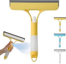 Multi-Use Spray Squeegee for Car, Home, Kitchen Windows, No