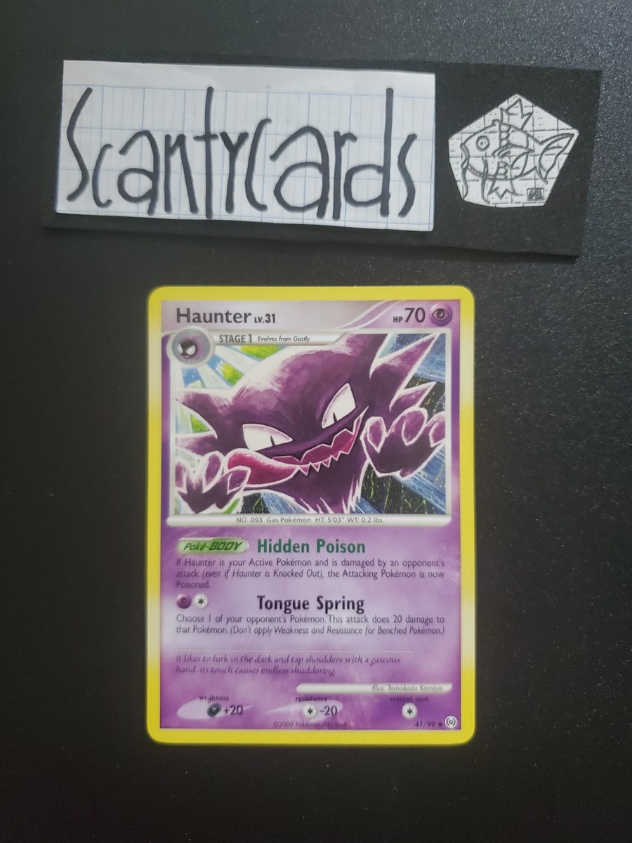 k*y様 ポケウォーカー LP TOMOKAZU KOMIYA Regular Arceus Haunter 41/99 2 | eBay