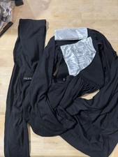 JJ Cole Agility Secure Hands-Small Free Baby-Wrap Carrier, Black w/ Sash