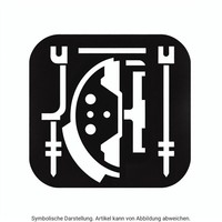 Kraft Automotive Bremsbackensatz Feststellbremse 6021200 FüR Mercedes VW 160,0Mm
