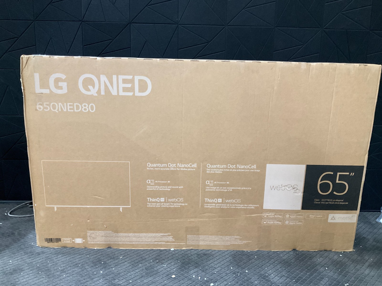 LG QNED80 65" MiniLED TV 4K 65QNED80URA ✅❤️️✅❤️️ OPEN BOX