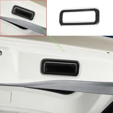 For Nissan X-TRAIL Rogue 2014-2020 Black Steel Tailgate Rear Door Handle Trim