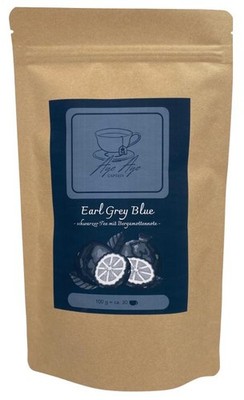 Aye Aye Captain Tee Earl Grey Blue