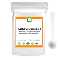 Acetil Octapéptido Cosmético-3 Polvo Snap-8 Péptido Promover Absorción de Colágeno