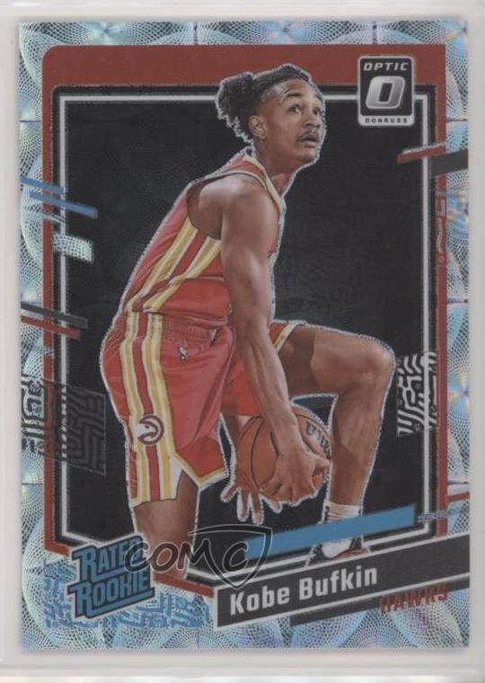 2023 Donruss Optic Rated Premium Box Set Prizm 25/249 Kobe Bufkin Rookie RC 0m89