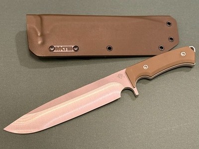 Medford Knife Bonfire OD Green G10 Handle