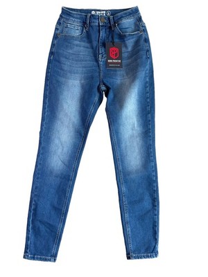 Born Primitive Womens Large Dark Wash FLEX Stretchy Mid-Rise Skinny Jean NWT
