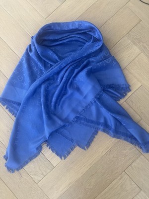 Louis Vuitton Monogram Schal Blau top