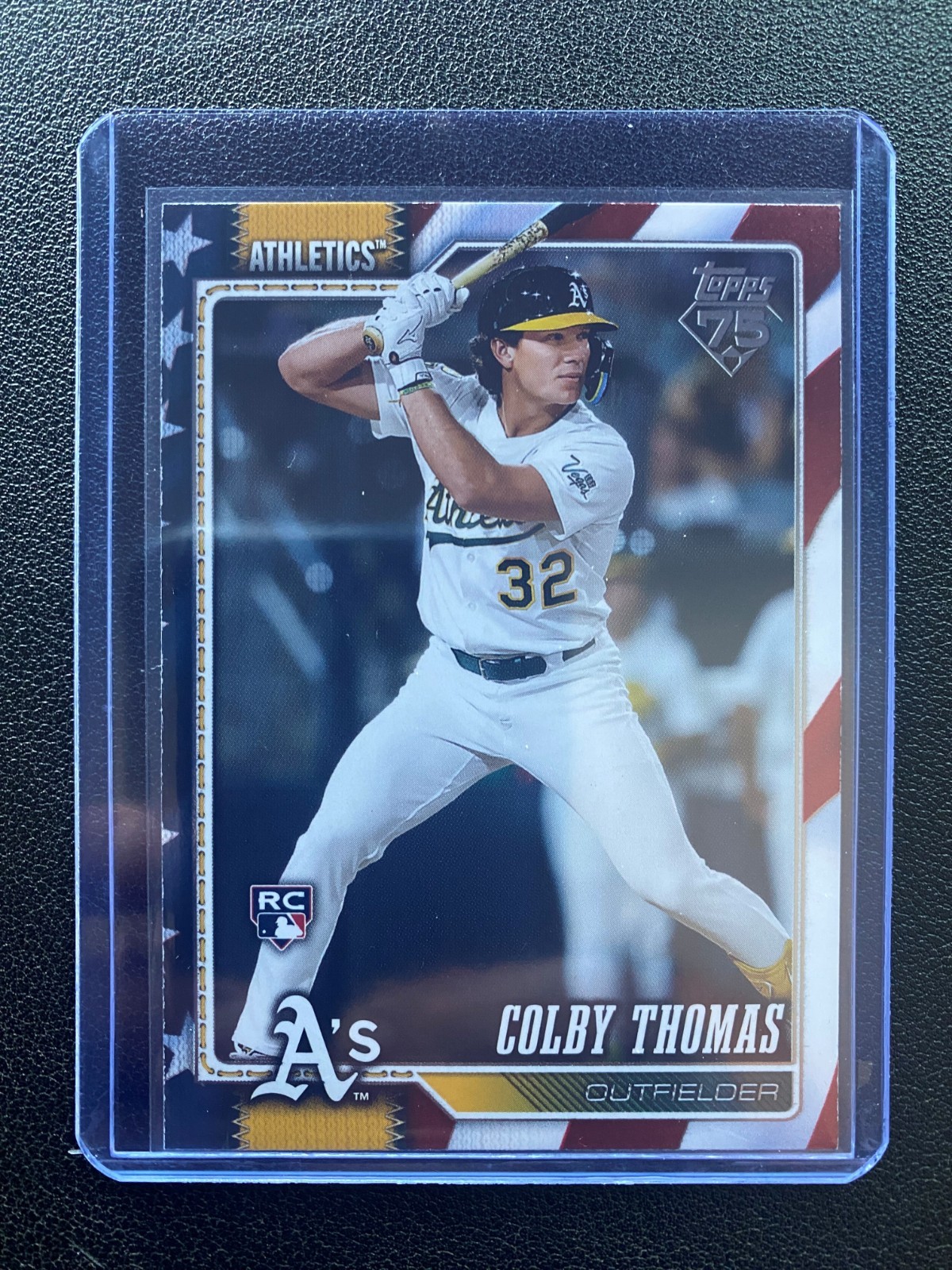 2026 Topps Series 1 - Colby Thomas #213 Independence Day /76 (RC)