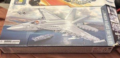 COBI Top Gun Maverick F/A-18E Super Hornet Building Blocks, 560 Pieces
