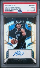 2022 Paolo Banchero PSA 9 Select Rookie Auto #RSPBC /249